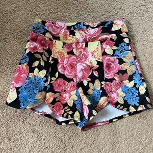 Charlotte Russe Floral Shorts